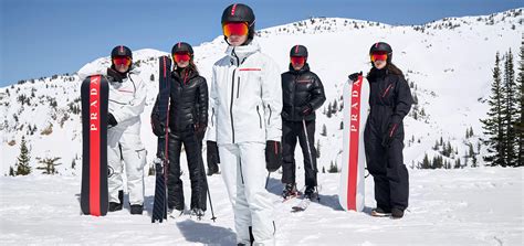 prada ski line